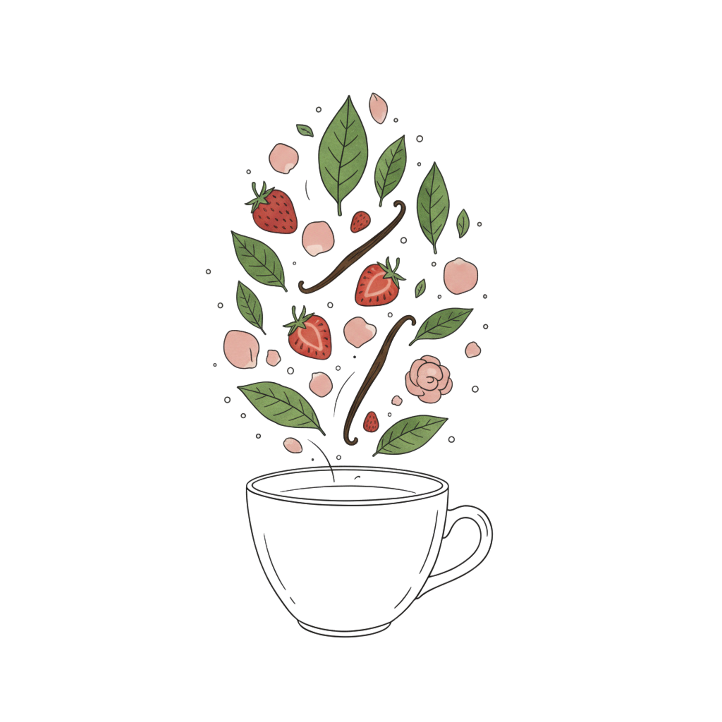Strawberry Rose Sencha